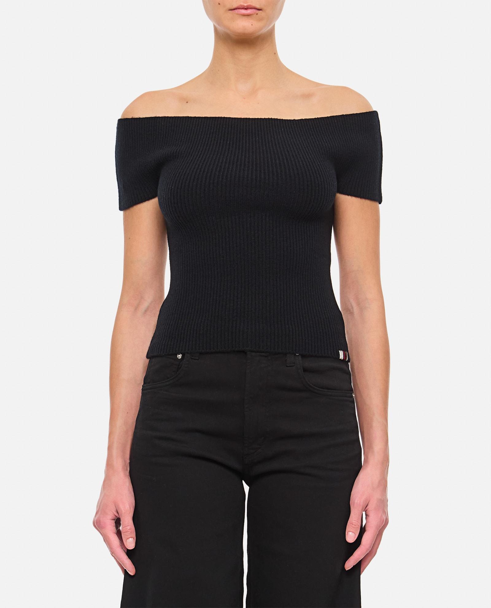 EXTREME CASHMERE Libra Cashmere Stretch 2.26 Top In Black Product Image