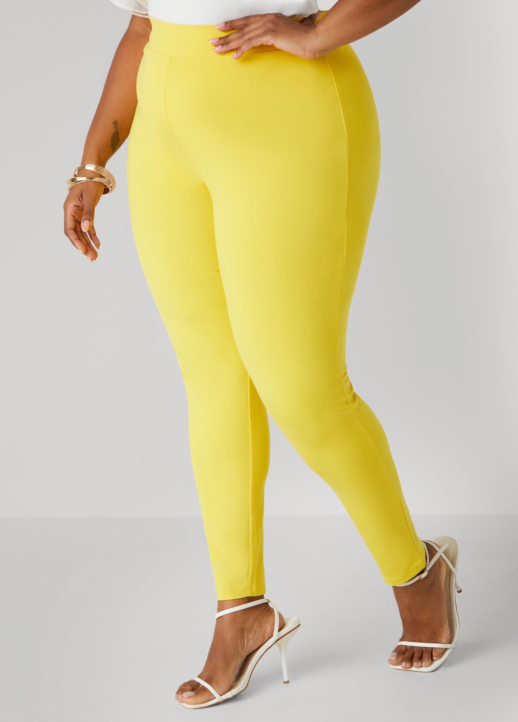 Ponte Pull On Leggings Product Image