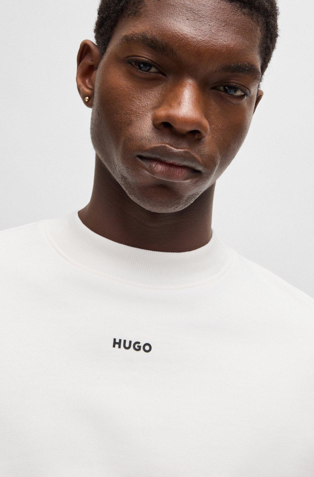 Relaxed-fit sweatshirt in cotton terry with logo print Product Image