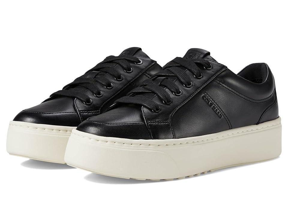 Cole Haan Womens GrandPr Max Platform Sneakers - Black Size 6.5 Product Image
