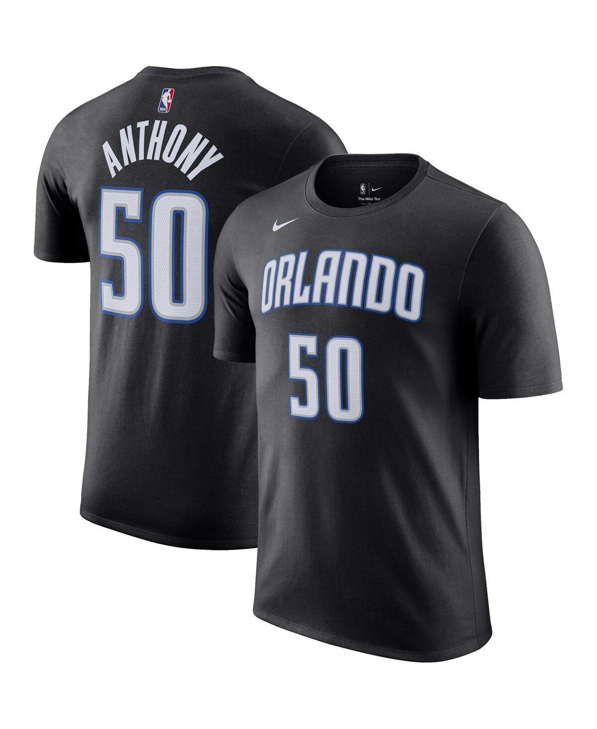 Men's Nike Jalen Suggs Black Orlando Magic Icon 2022/23 Name & Number T-Shirt, Size: 2XL, Mag Black Product Image
