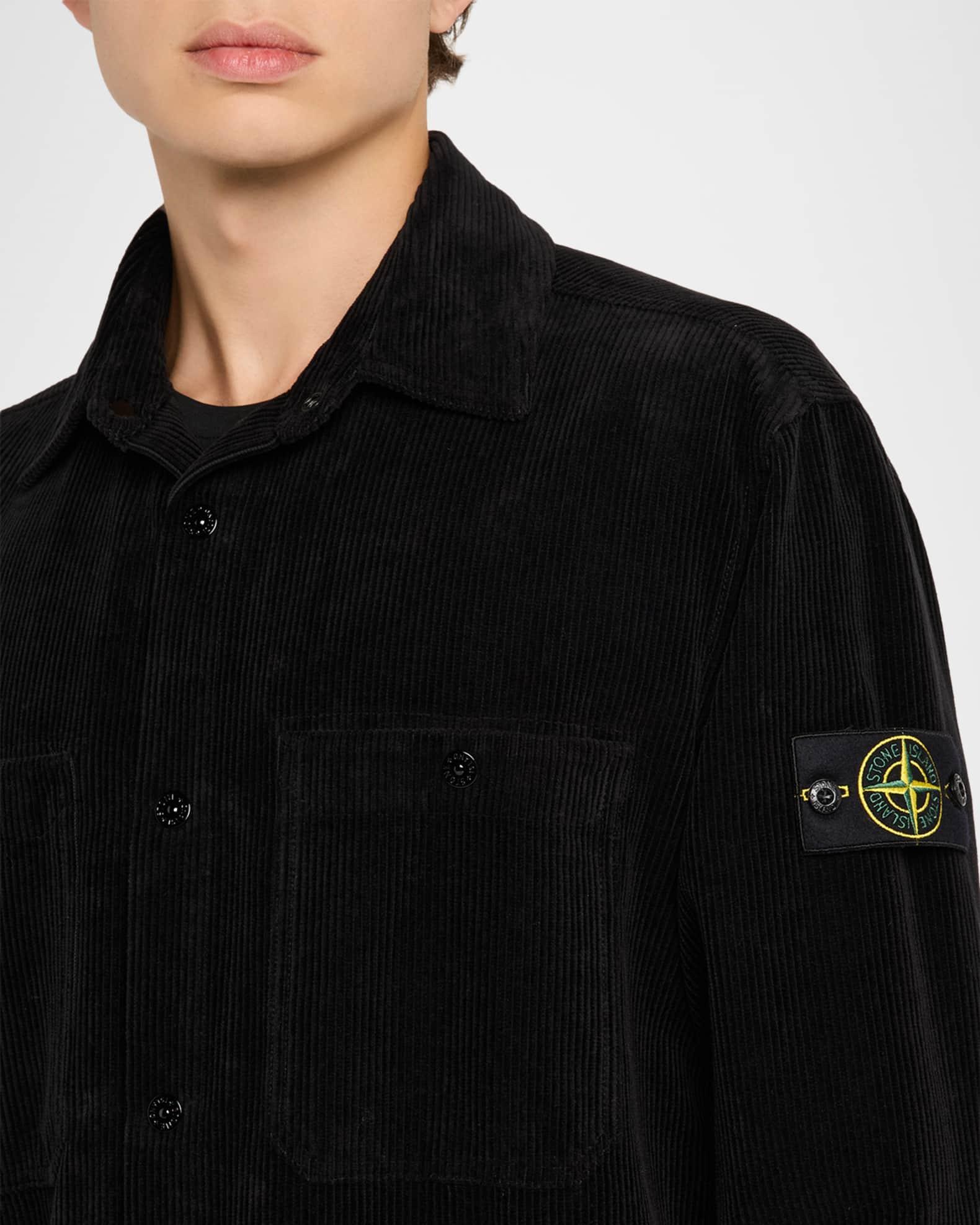 Men's Corduroy Long Sleeve Overshirt Product Image