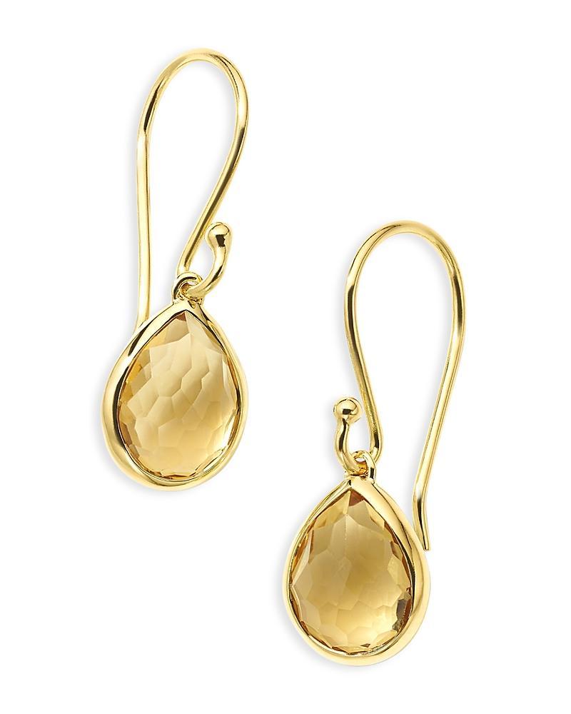 18K Rock Candy Teardrop Earrings Product Image