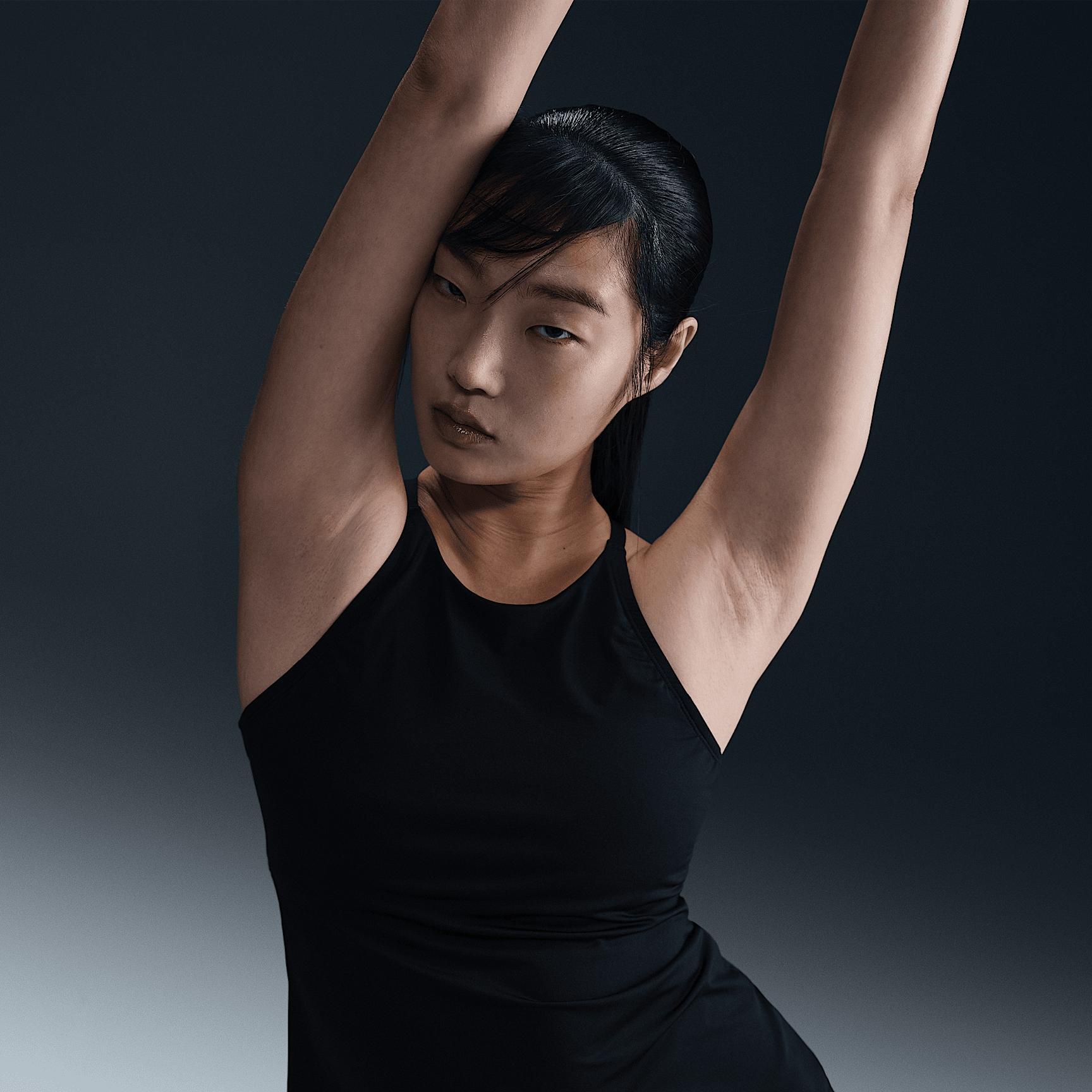 Nike Women's Swim Essential Lace-Up High-Neck Tank Topini Product Image