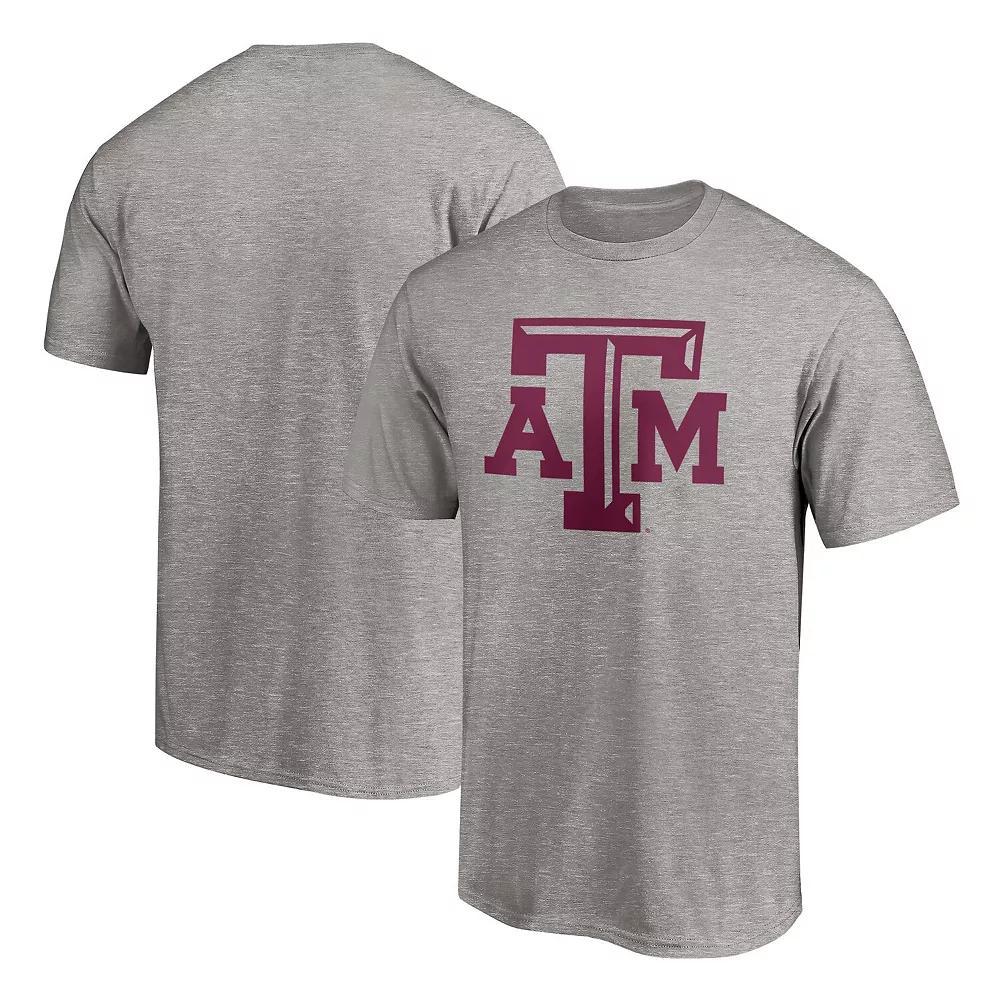 Men's Fanatics Gray Texas A&M Aggies Primary Logo T-Shirt, Size: 3XL, Grey Product Image