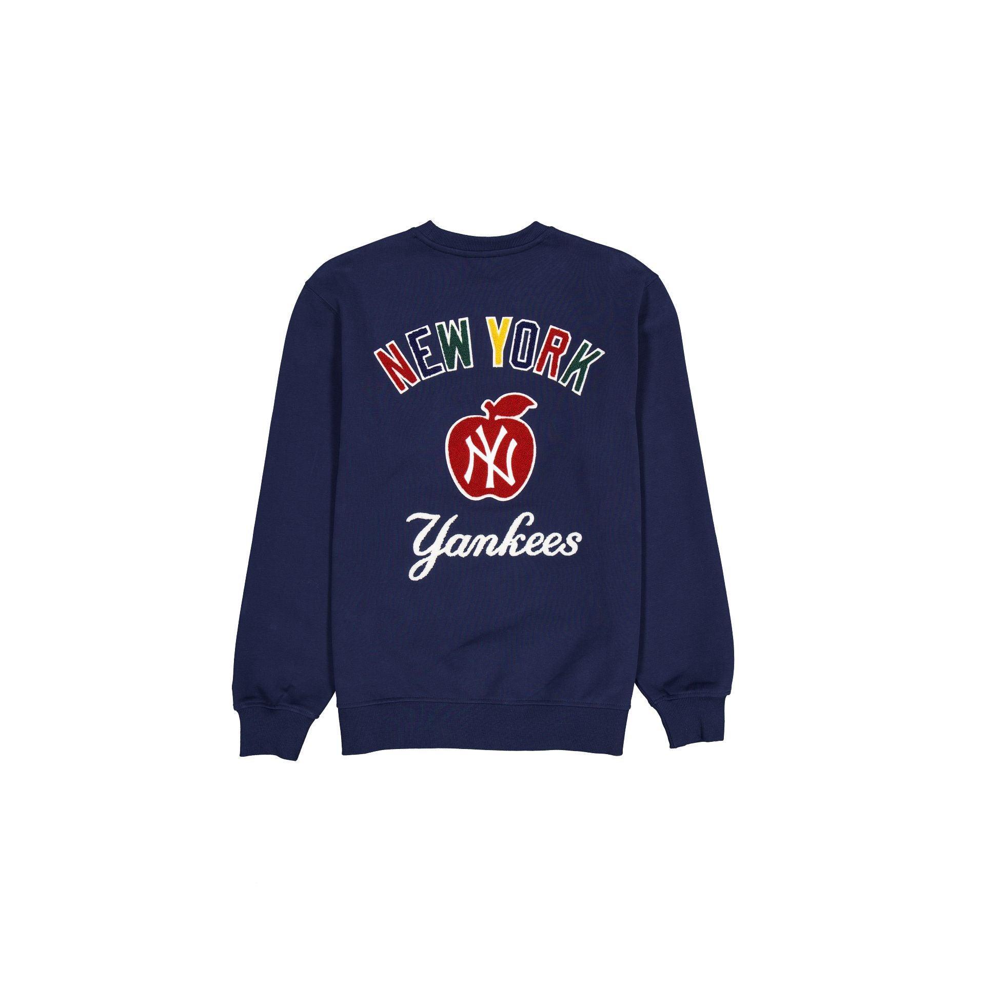 New York Mets Big Apple Blue Quartz Crewneck Male Product Image