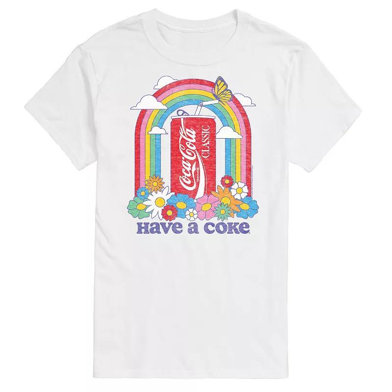 Mens Coca-Cola Have A Coke Rainbow Graphic Tee Product Image
