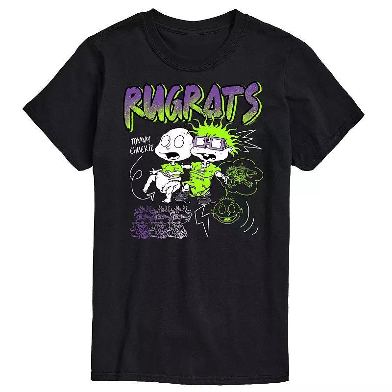 Big & Tall Rugrats Doodle Graphic Tee, Mens Product Image