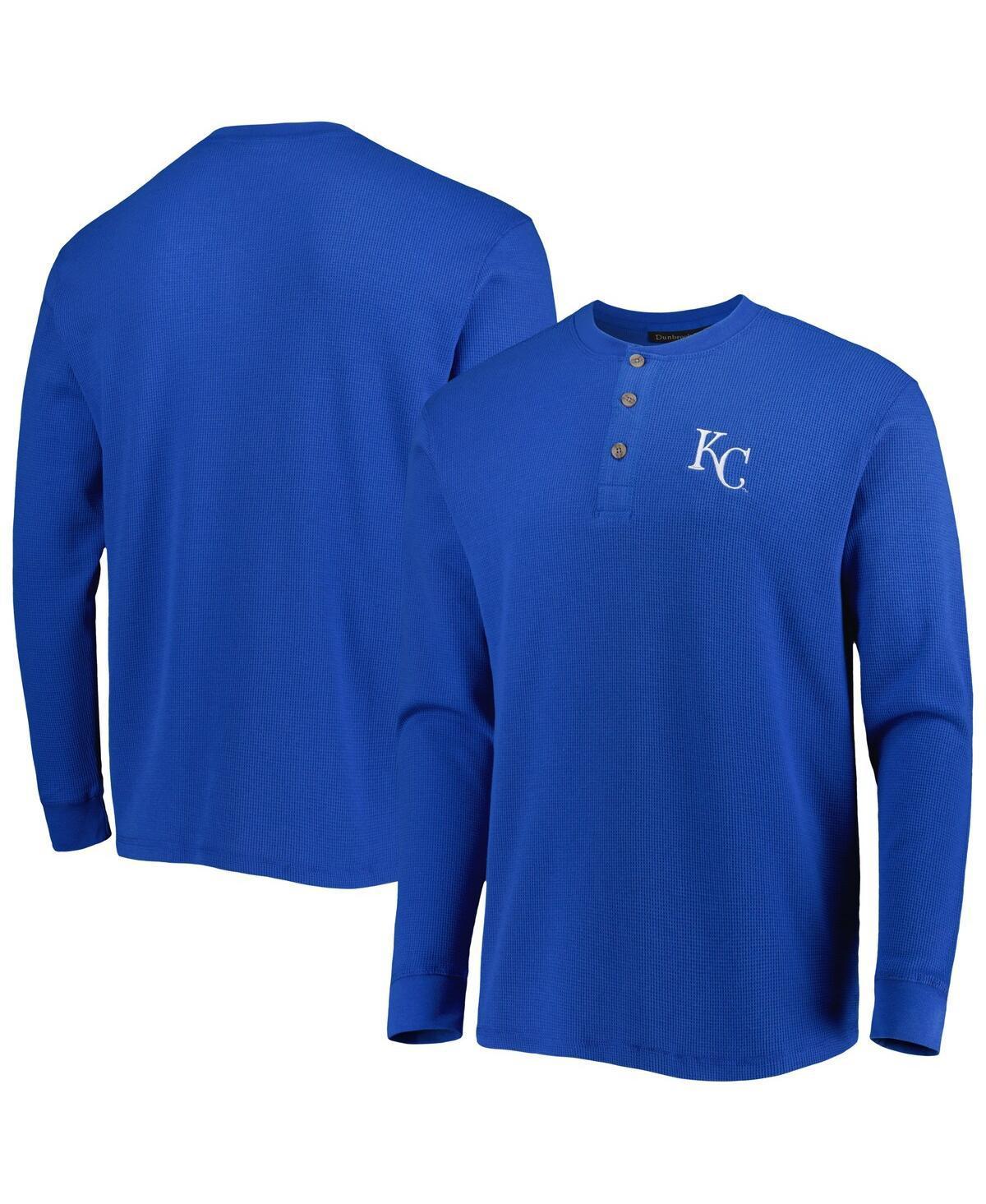 Men's Dunbrooke Kansas City Royals Royal Maverick Long Sleeve T-Shirt, Size: Medium, Blue Product Image