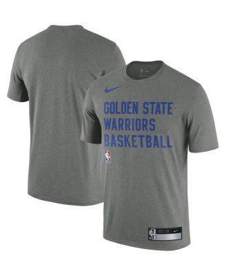 Mens Nike Heather Gray Golden State Warriors 2023/24 Sideline Legend Performance Practice T-shirt Product Image