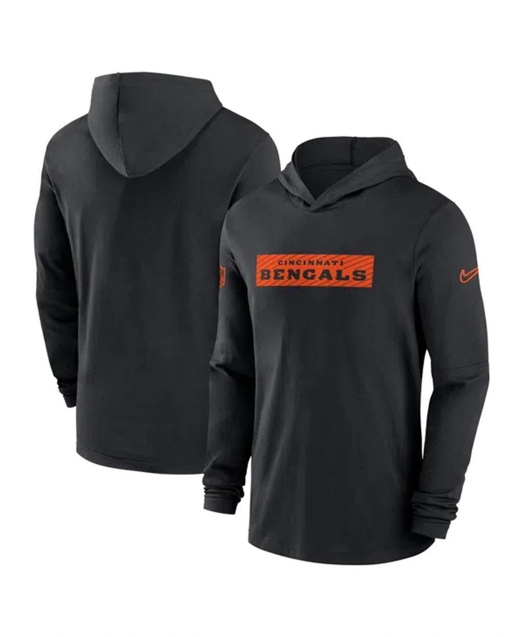 Denver Broncos Sideline Nike Men's Dri-FIT NFL Long-Sleeve Hooded Top Product Image
