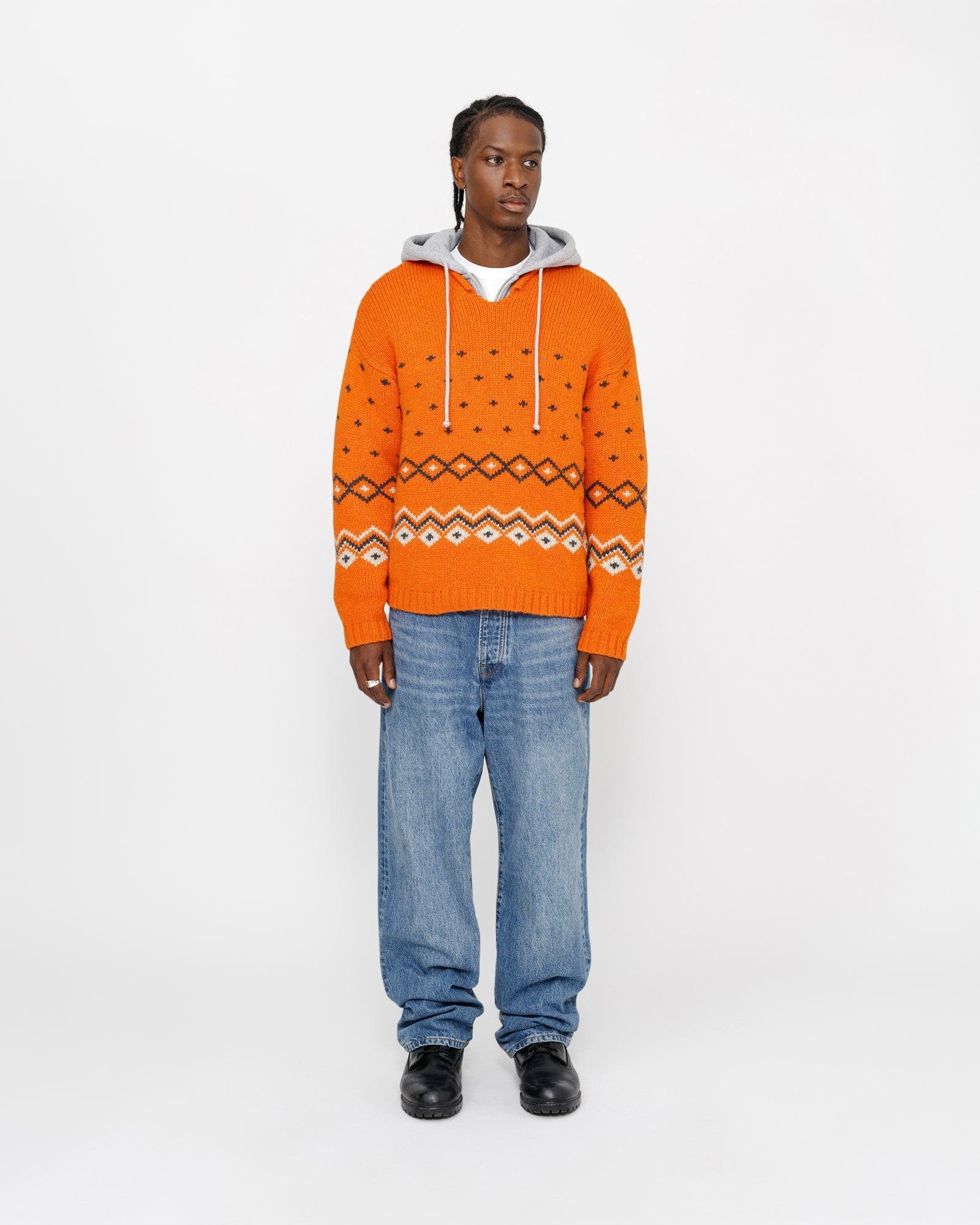 ROLL NECK FAIRISLE SWEATER Male Product Image