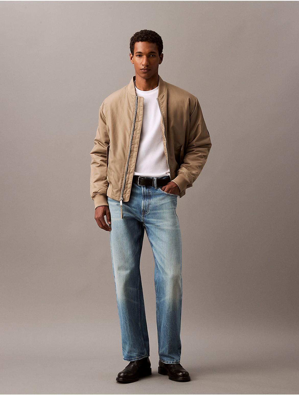 Calvin Klein Mens Waffle Crewneck T-Shirt - Brown - XXL Product Image