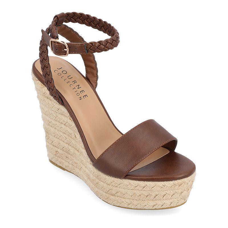 Journee Collection Womens Andiah Wedge Sandal Product Image