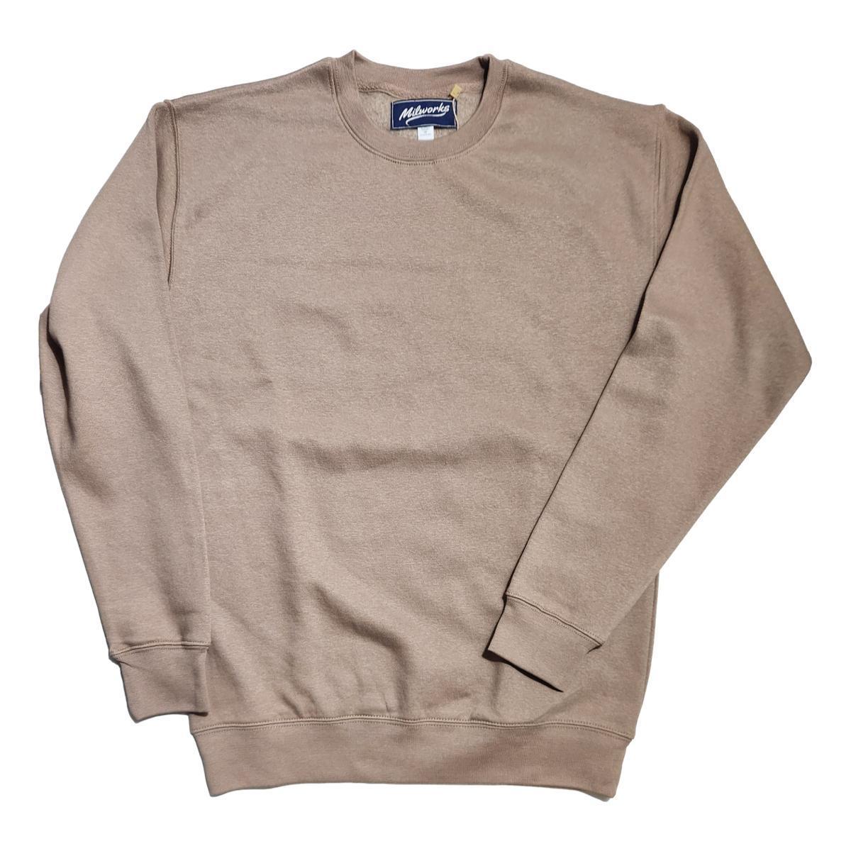 Crew Sweatshirt Latte Product Image