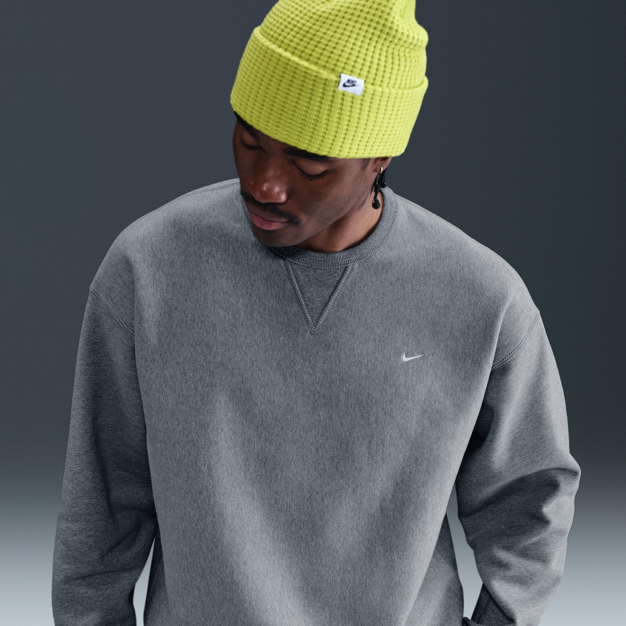 Nike Men's Solo Swoosh Fleece Crew Product Image