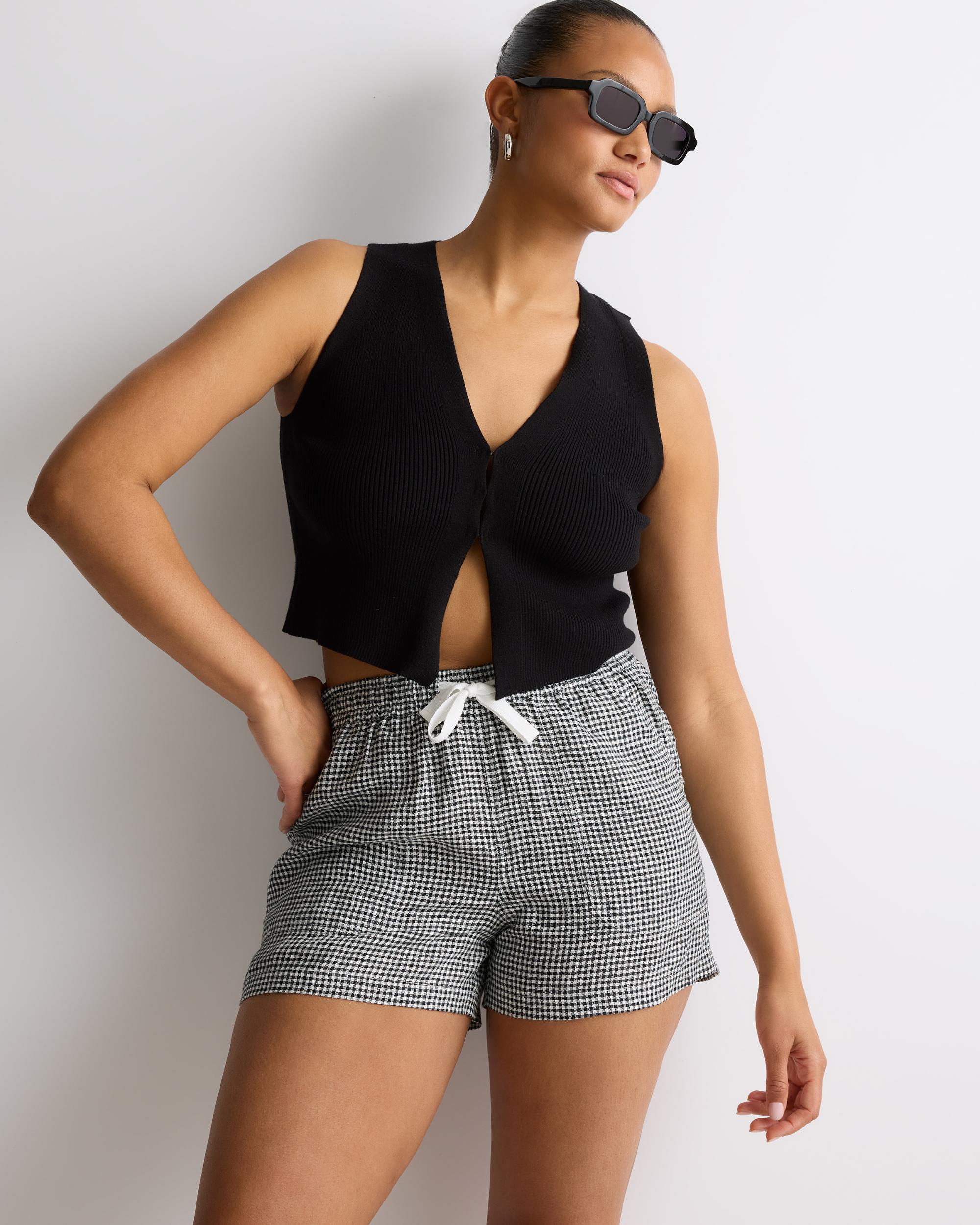 Quince | Women's 100% European Linen Shorts Size XL Product Image