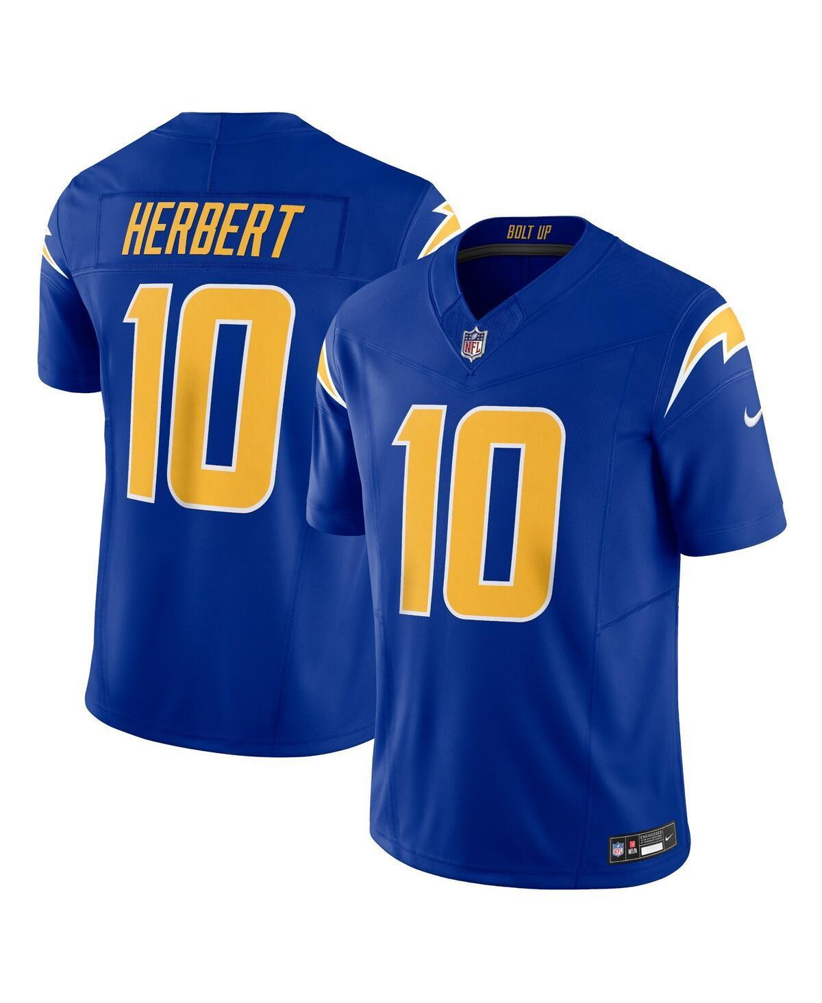 Men's Nike Justin Herbert Royal Los Angeles Chargers Vapor F.U.S.E. Limited Alternate 2 Jersey, Size: XL, Blue Product Image