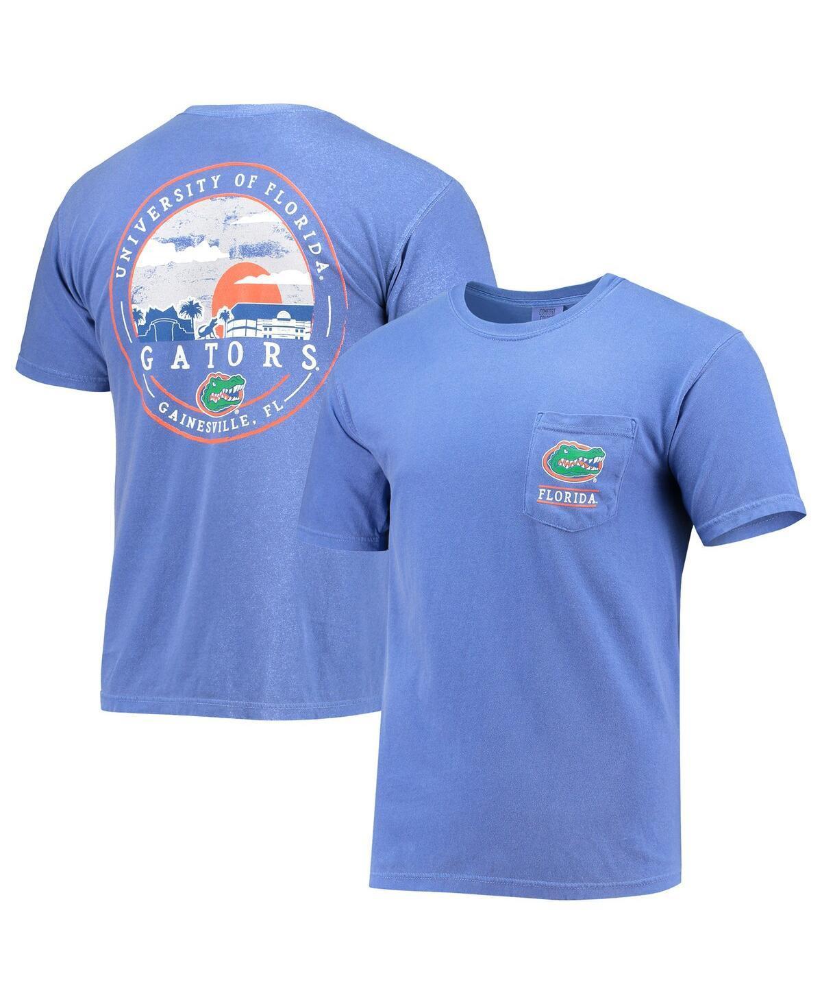 Mens Royal Florida Gators Circle Campus Scene T-Shirt Product Image
