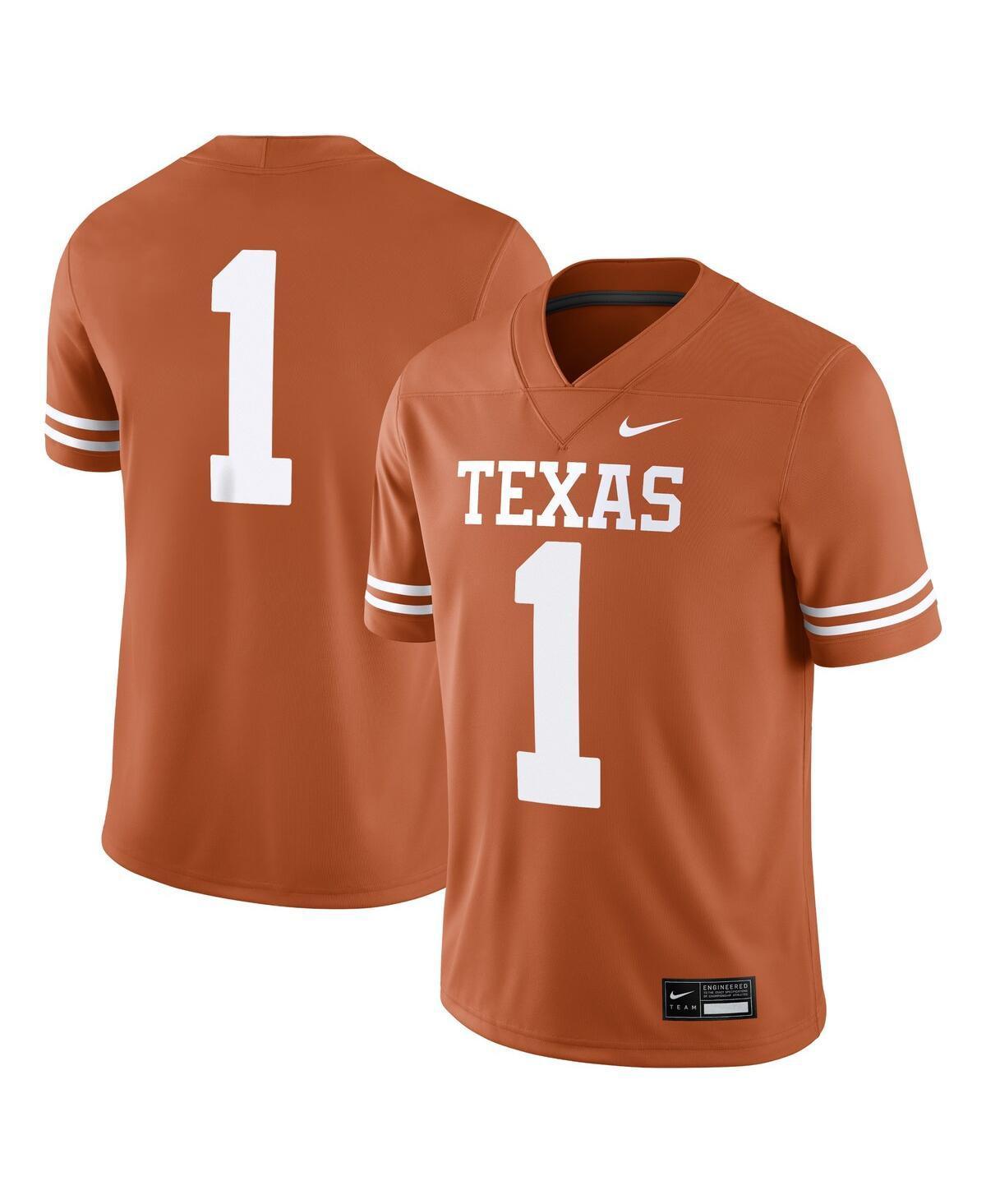 Texas Longhorns Nike Men's Dri-FIT College Game Jersey Product Image