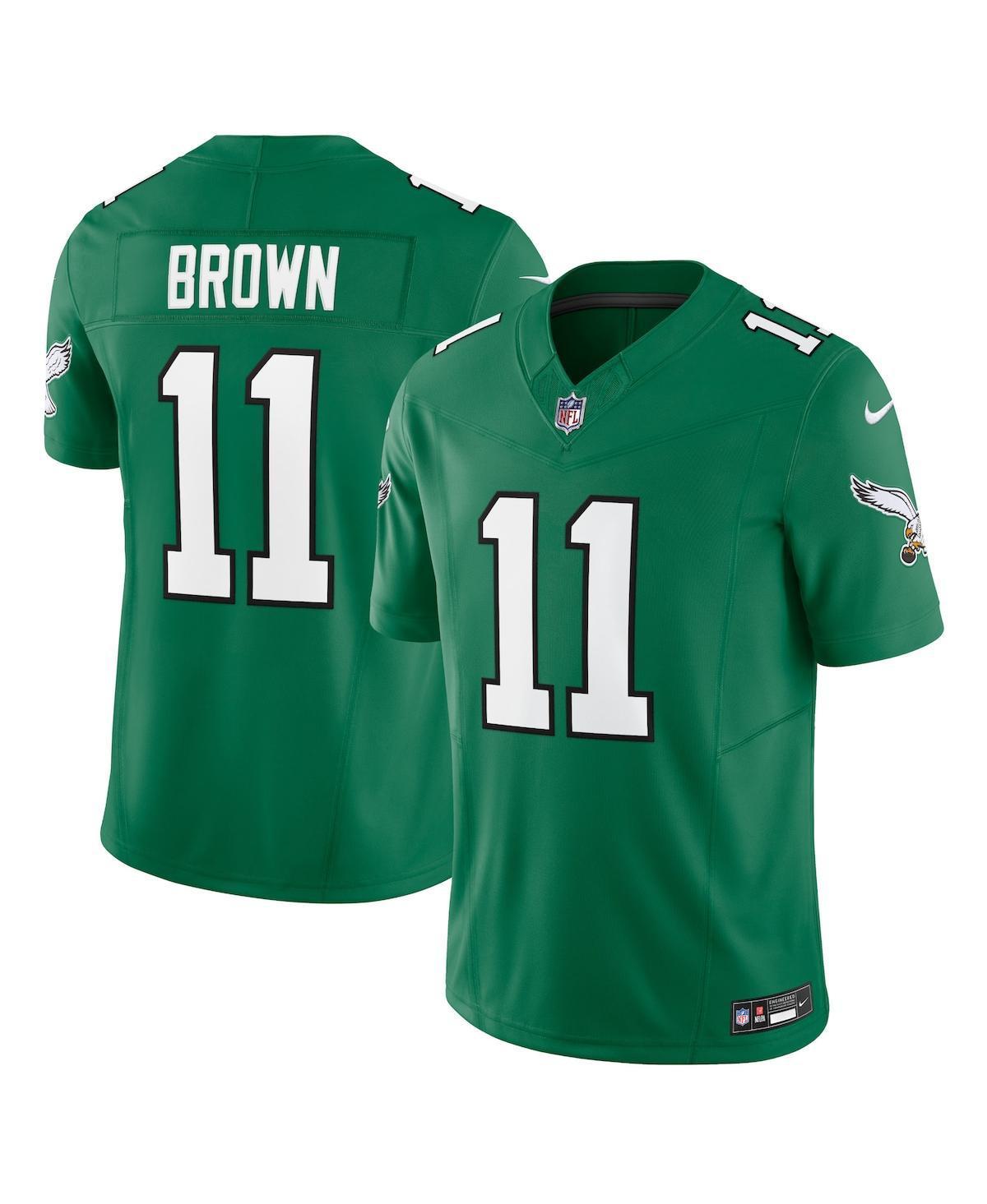 Men's Nike A.J. Brown Kelly Green Philadelphia Eagles Vapor F.U.S.E. Limited Jersey, Size: XL Product Image