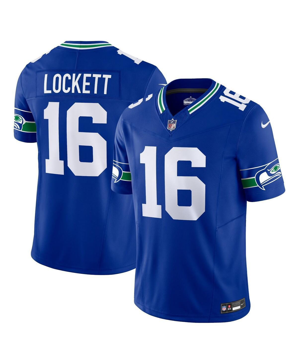 Nike Mens Tyler Lockett Seattle Seahawks Vapor F.u.s.e. Limited Jersey - Royal Product Image
