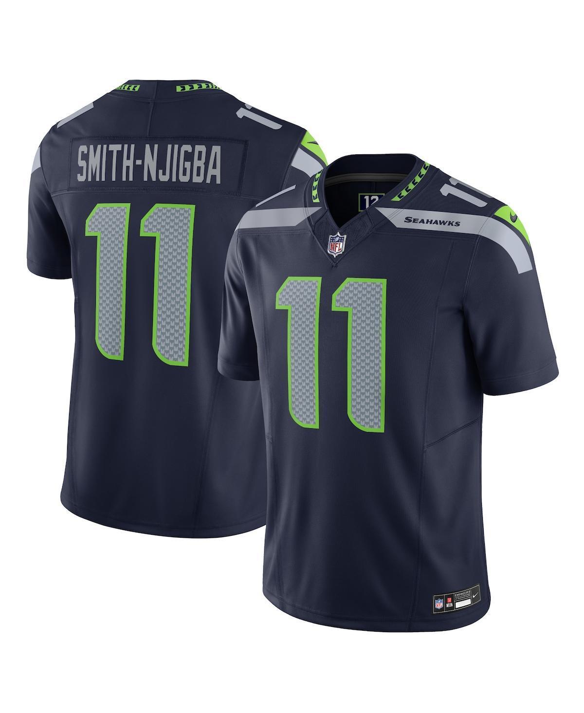 Men's Nike Jaxon Smith-Njigba Navy Seattle Seahawks Vapor F.U.S.E. Limited Jersey, Size: 2XL, Blue Product Image