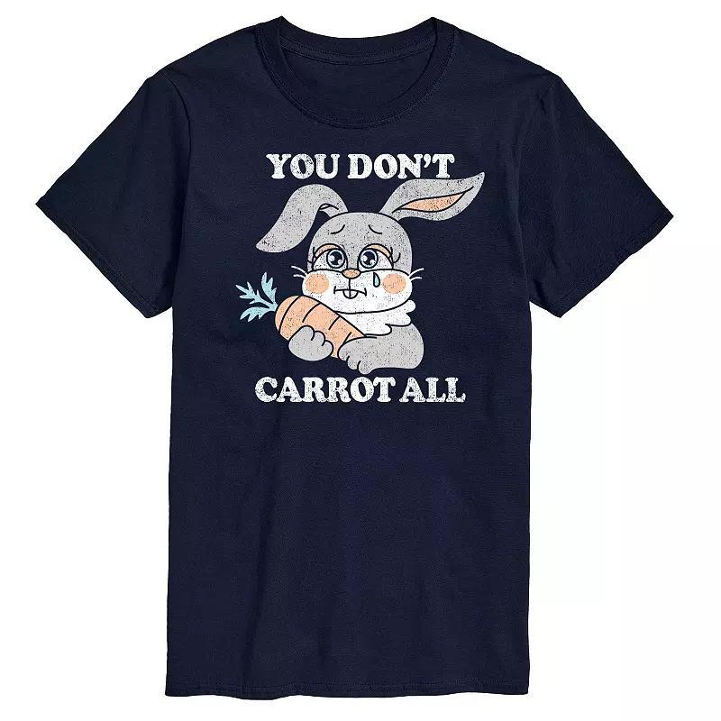 Mens You Dont Carrot All Graphic Tee Blue Product Image