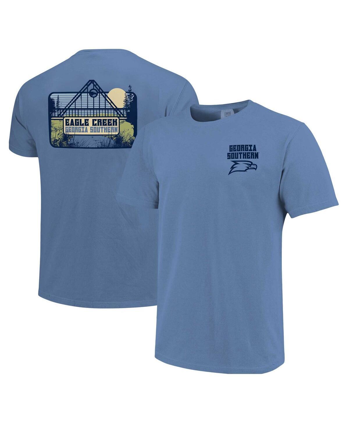 Men's Blue Georgia Southern Eagles Hyperlocal Comfort Colors T-Shirt, Size: Small, Gsu Blue Product Image
