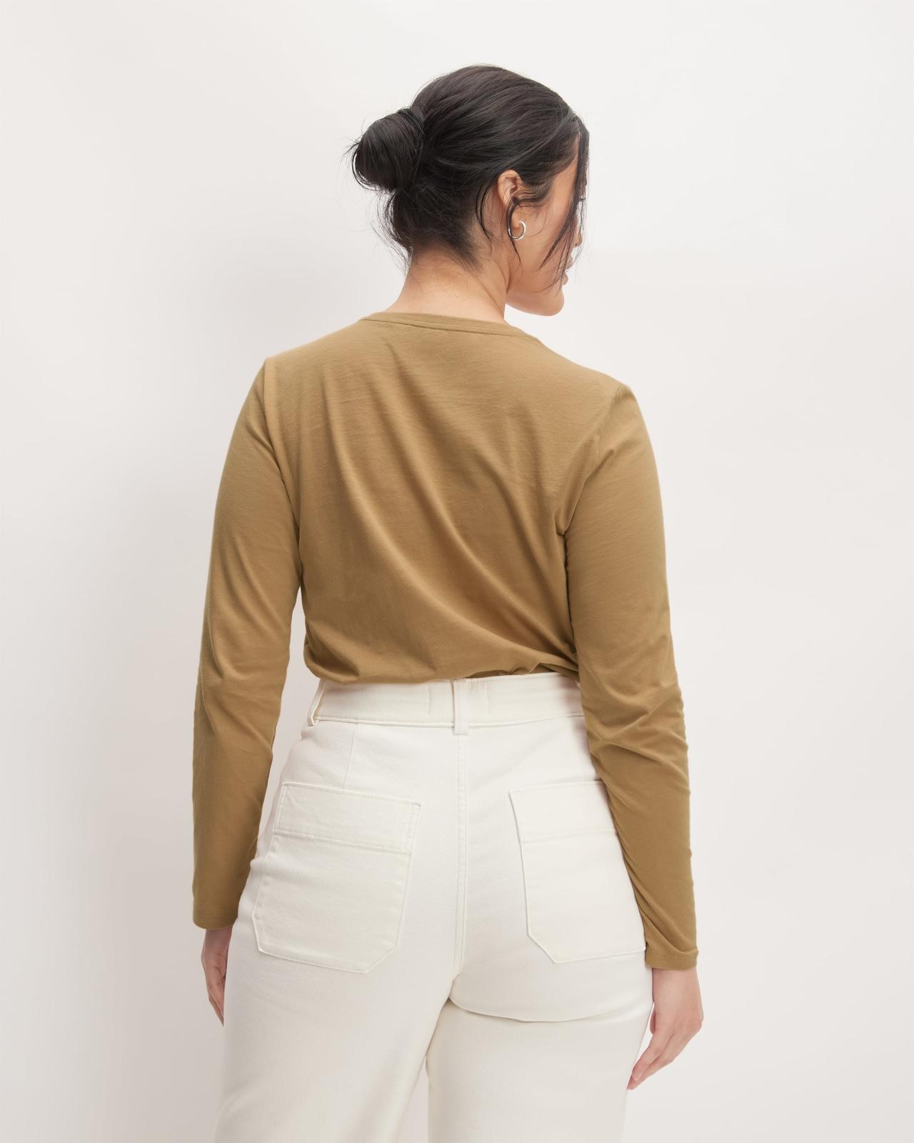 The Organic Cotton Long-Sleeve Crew Product Image