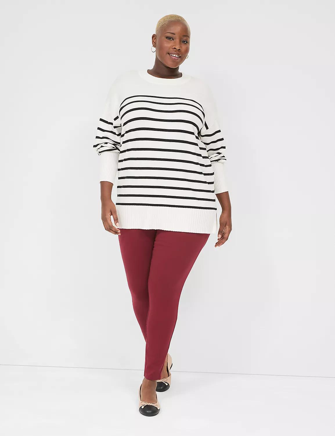 Pull-On Ponte High-Rise Pocket Legging Product Image
