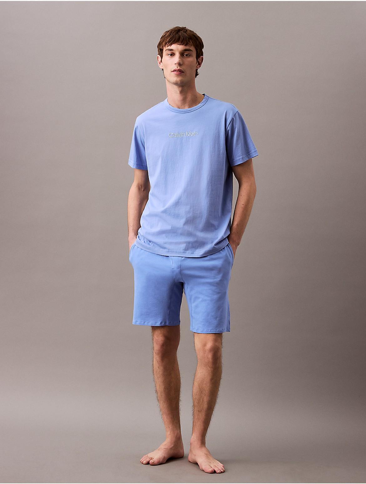 Calvin Klein Men's Calvin Klein Logo Sleep T-Shirt - Grey - L Product Image