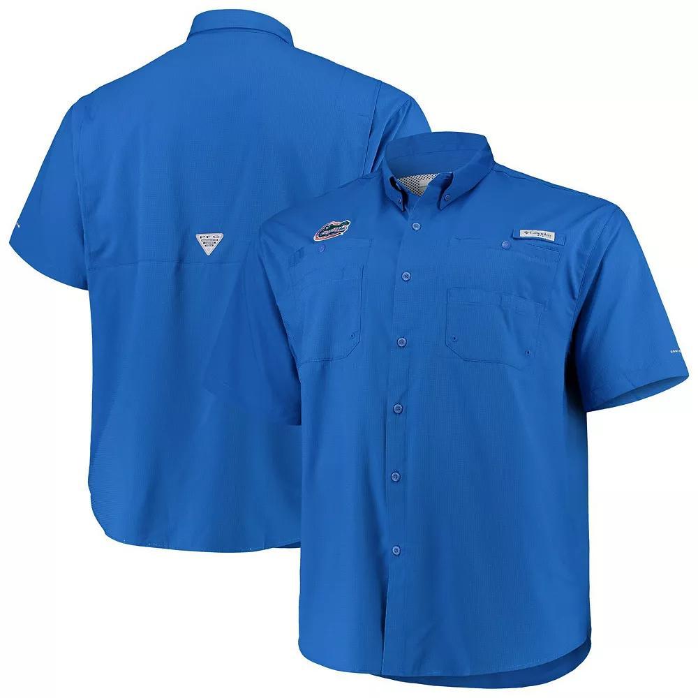 Men's Columbia Royal Florida Gators Big & Tall Collegiate Tamiami Button-Down Shirt, Size: 2XLT, Blue Product Image