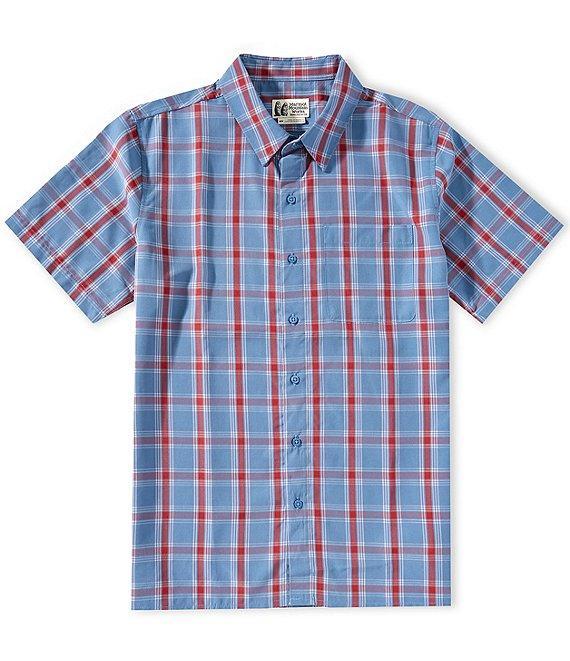 Marmot Eldridge Plaid Short Sleeve Woven Shirt Product Image