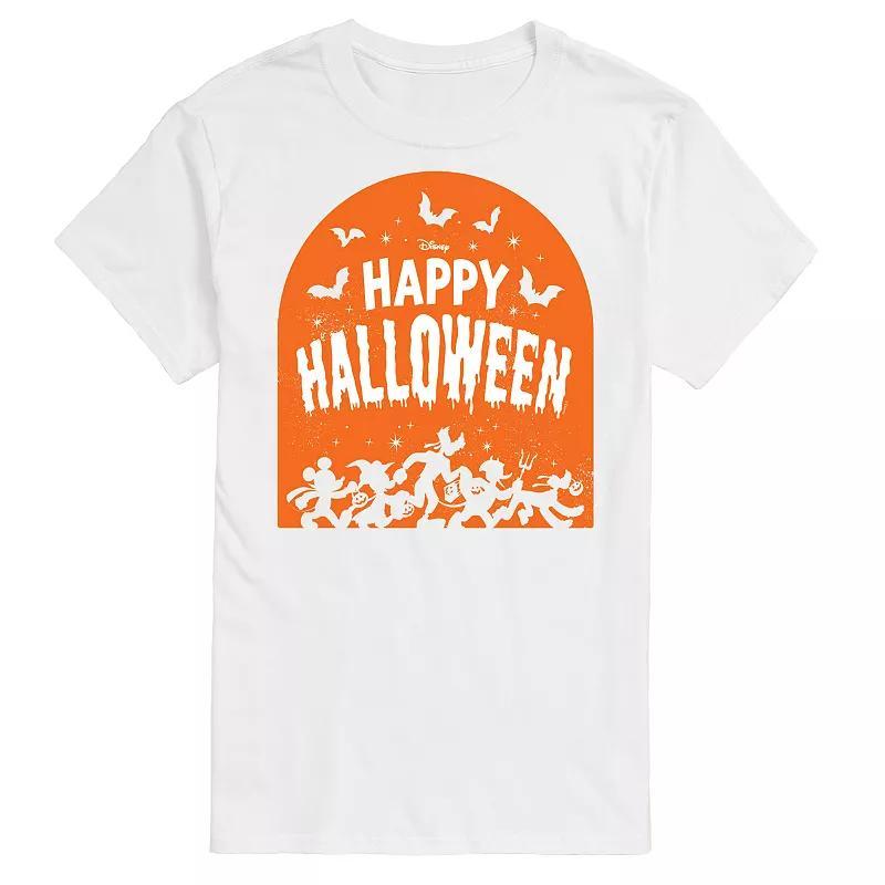 Disney's Mickey Mouse & Friends Men's Happy Halloween Group Graphic Tee, Size: XL, Black Product Image
