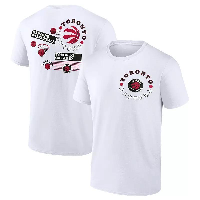 Mens Fanatics Branded White Toronto Raptors Street Collective T-Shirt Product Image