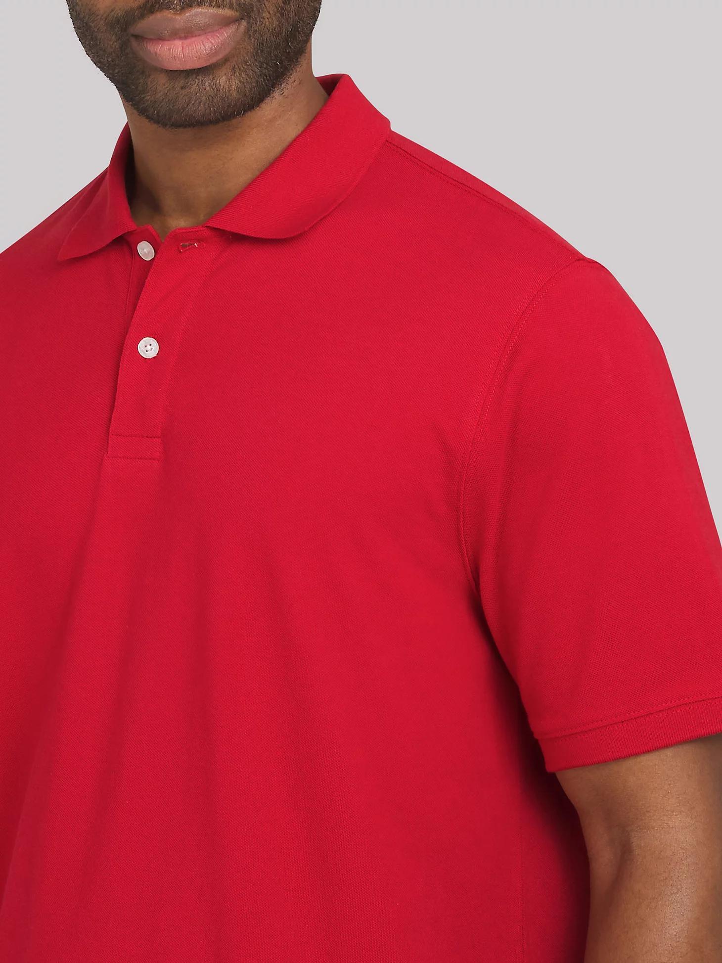 Men's Solid Performance Polo Shirt | Men's Tops | Lee® Product Image