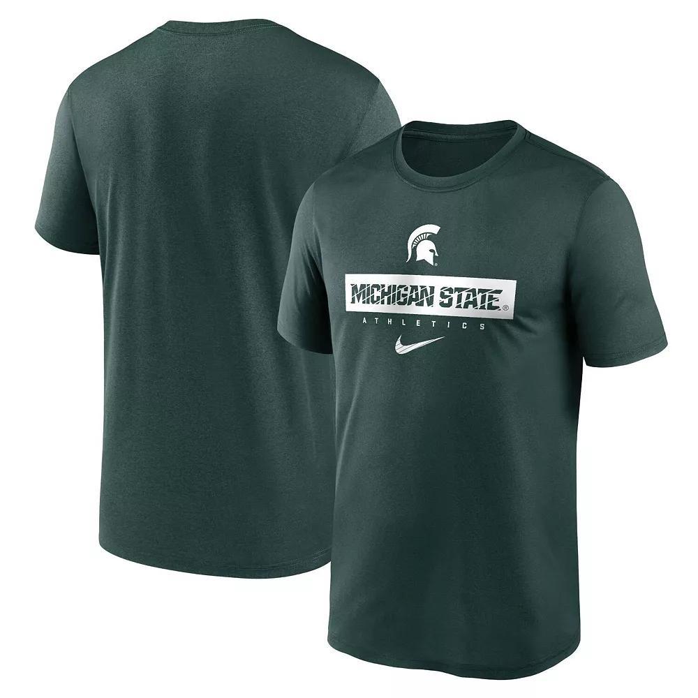 Men's Nike Green Michigan State Spartans 2024 Sideline Legend Performance  T-Shirt, Size: Medium Product Image