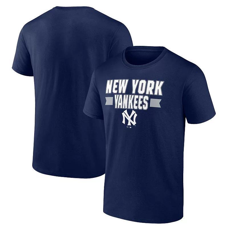 Men's Fanatics Branded Navy New York Yankees Close Victory T-Shirt, Size: Small, Blue Product Image