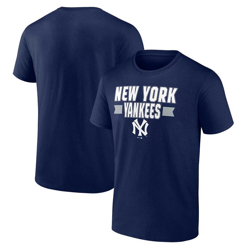 Men's Fanatics Branded Navy New York Yankees Close Victory T-Shirt, Size: Small, Blue Product Image
