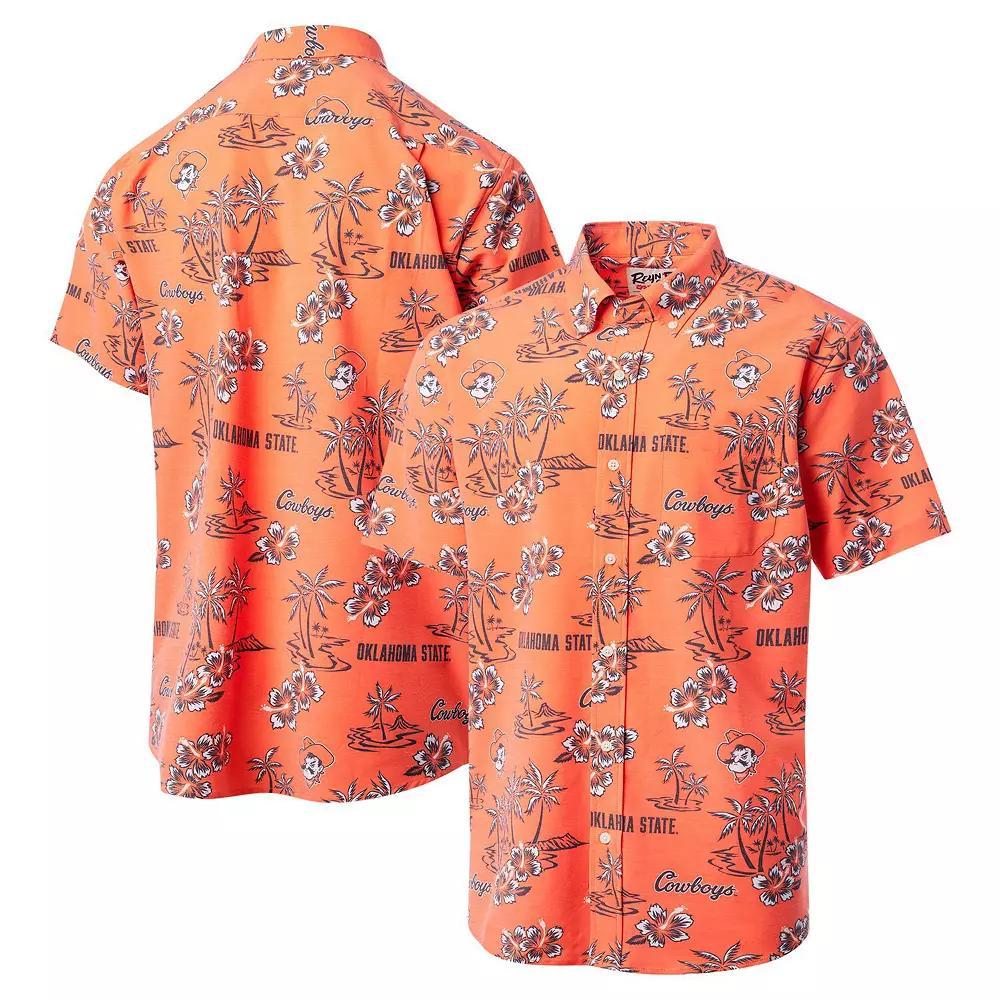 Men's Reyn Spooner Orange Oklahoma State Cowboys Classic Button-Up Shirt, Size: Medium Product Image