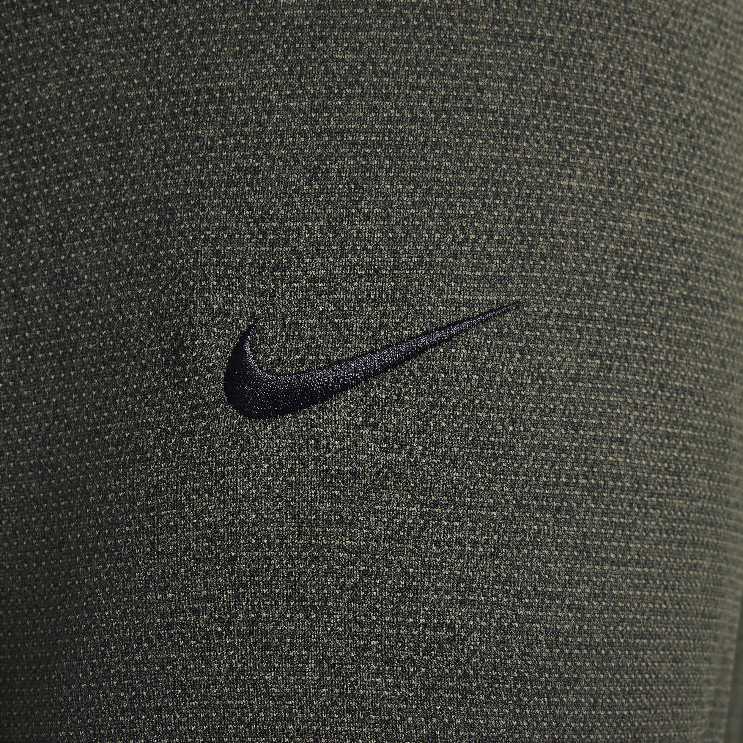 Men's Nike Therma-FIT Victory Golf Quarter-Zip Fleece Pullover, Size: Small, Cargo Green Product Image