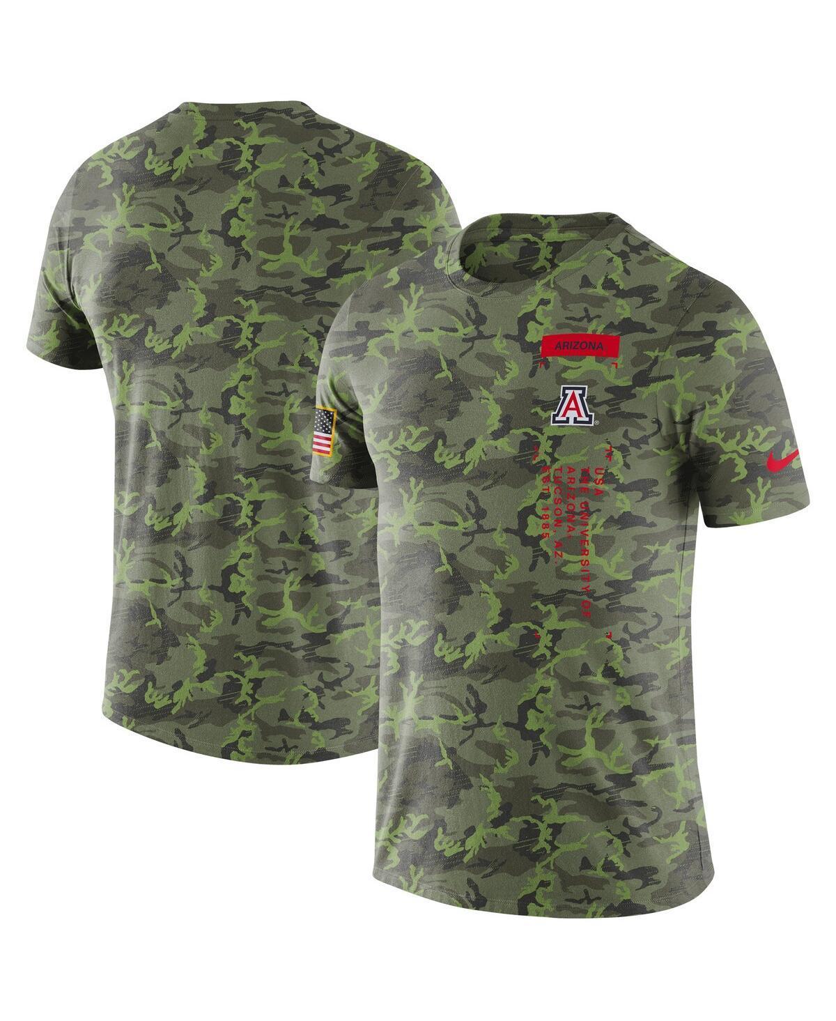 Men's Nike Camo Arizona Wildcats Military T-Shirt, Size: Medium, Green Product Image