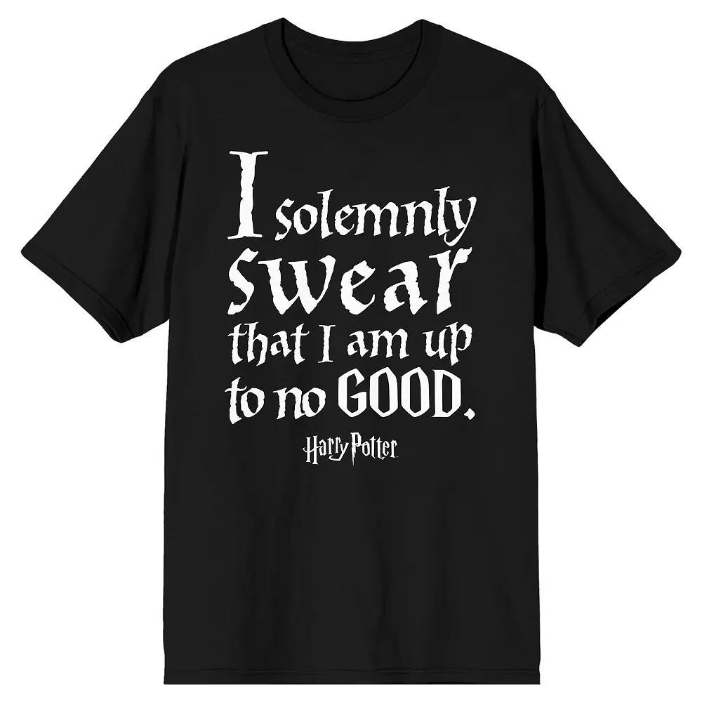 Men's Harry Potter Marauders Map Tee, Size: XXL, Black Product Image