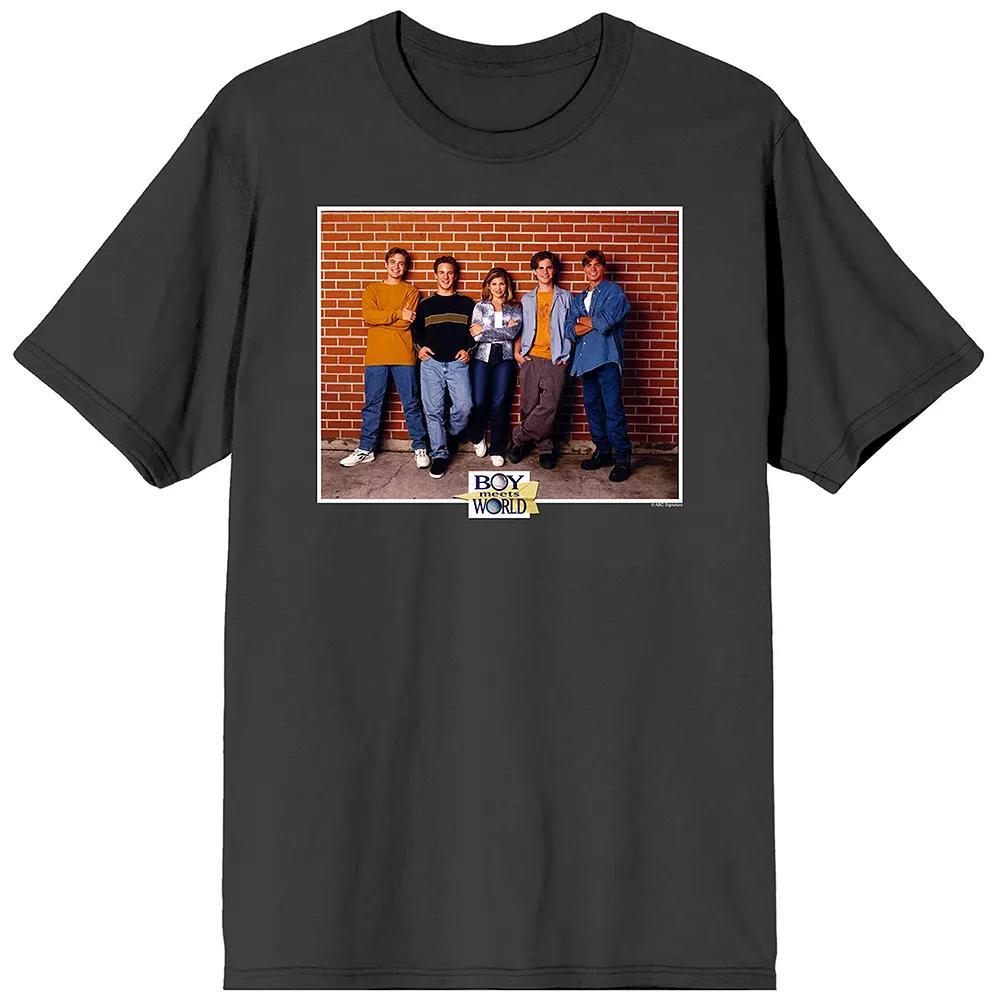 Men's Boy Meets World Cory Graphic Tee, Size: Large 30, Gray Product Image