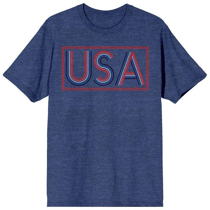Men's Americana America Freedom Tee, Size: XXL, Blue Product Image