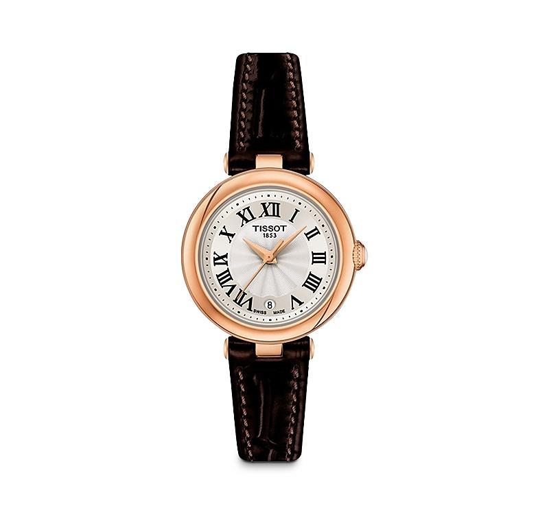 Tissot Womens Bellissima Quartz Analog Silver Stainless Steel Small Bracelet Watch Product Image