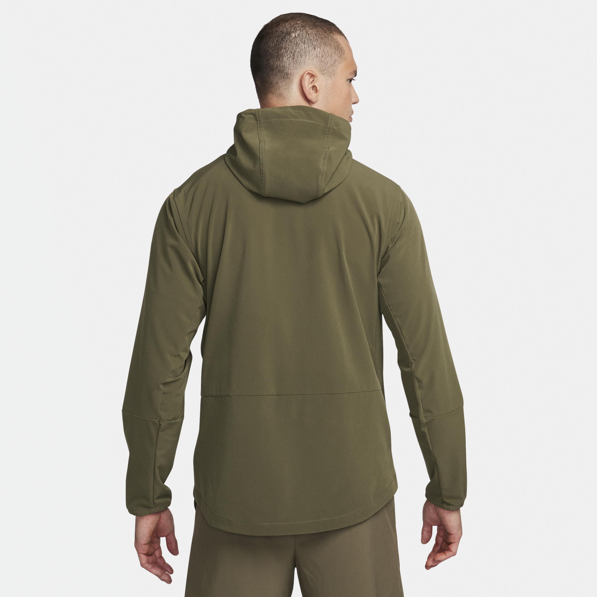 NIKE Repel Unlimited Dri-fit Hooded Jacket In Medium Olive/black Product Image