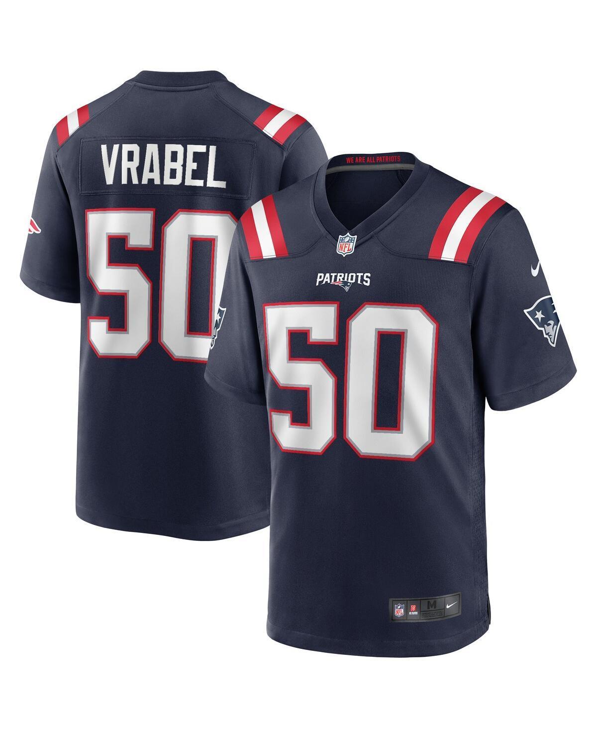 Men's Nike Gino Cappelletti Navy New England Patriots Game Retired Player Jersey, Size: 2XL, Blue Product Image