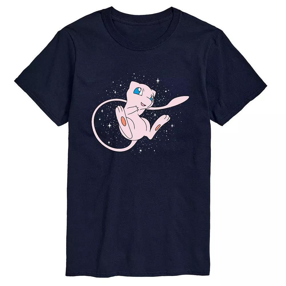 Mens Pokemon Starry Mew Tee Product Image